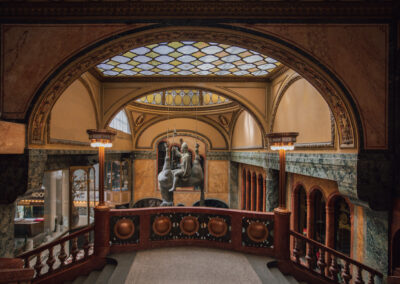 Lucerna Arcade, featuring the St Wenceslas statue